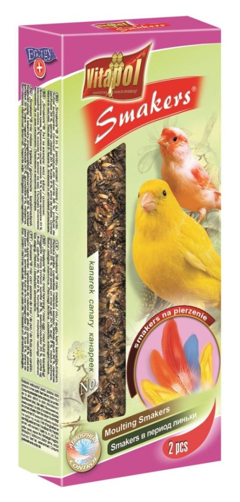 VITAPOL SMAKERS DLA KANARKA NA PIERZENIE 2szt op. [ZVP-2516] 90g