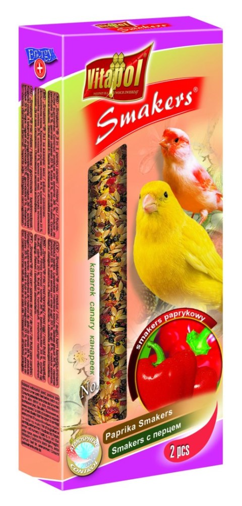 VITAPOL SMAKERS DLA KANARKA PAPRYKOWY 2szt op [ZVP-2508] 60g