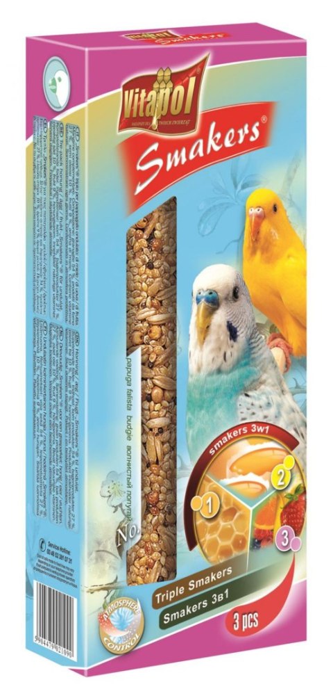 VITAPOL SMAKERS DLA PAPUŻKI-MIX [ZVP-2109] 130g