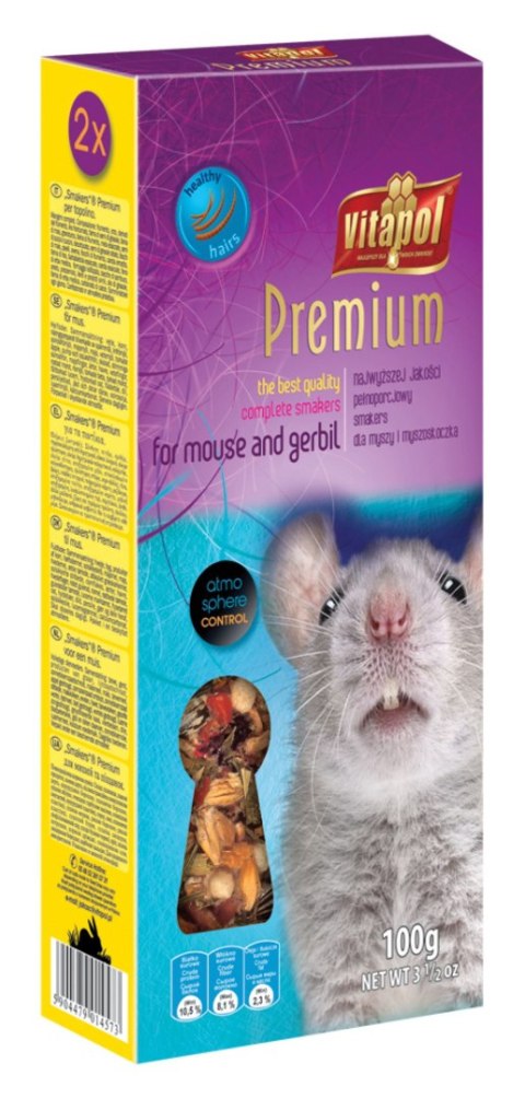 VITAPOL SMAKERS PREMIUM DLA MYSZY I MYSZOSKOCZKA [ZVP-1457] 100g