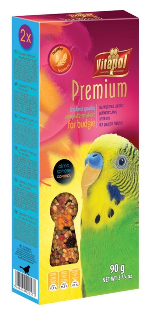 VITAPOL SMAKERS PREMIUM DLA PAPUŻKI FALISTEJ [ZVP-2157] 90g