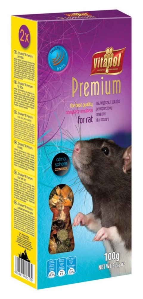VITAPOL SMAKERS PREMIUM DLA SZCZURA [ZVP-1557] 100g
