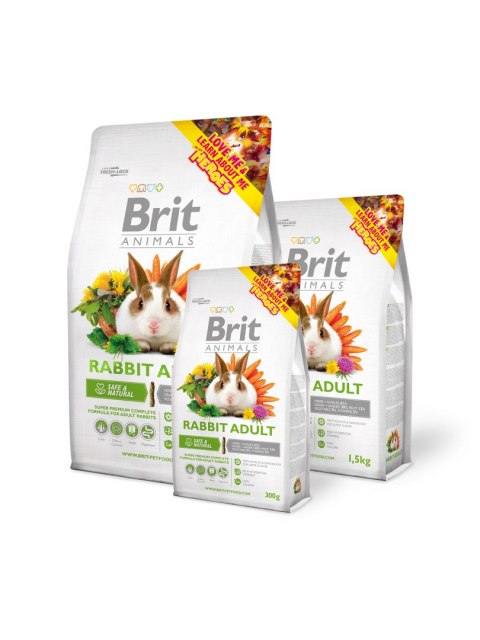 BRIT ANIMALS RABBIT ADULT COMPLETE 300 g