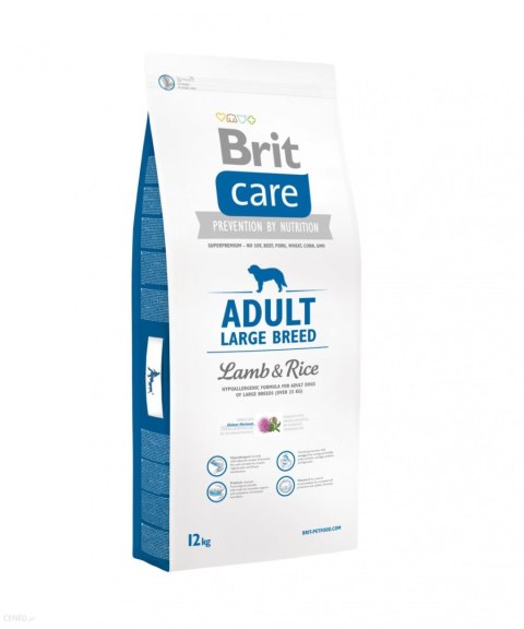 BRIT CARE ADULT LARGE BREED LAMB & RICE 12kg