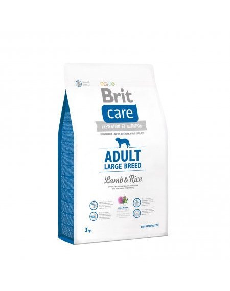 BRIT CARE ADULT LARGE BREED LAMB & RICE 3kg