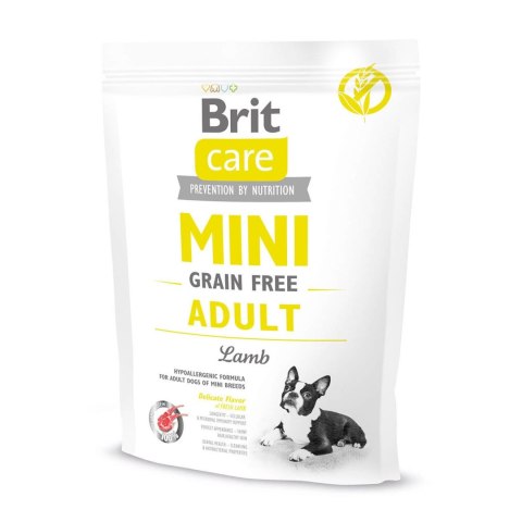 BRIT CARE MINI GRAIN-FREE ADULT LAMB 400g