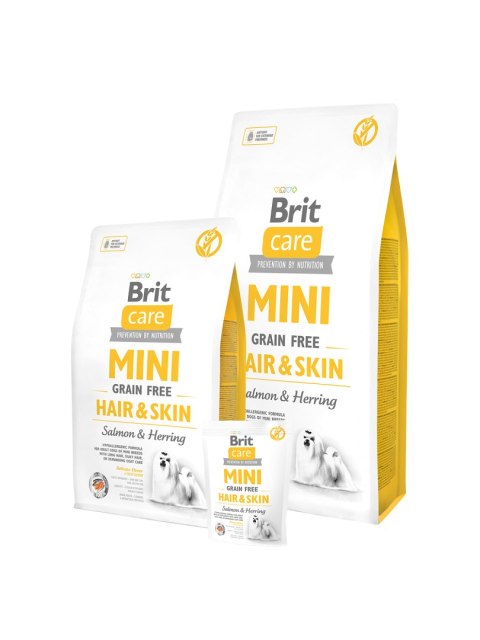 BRIT CARE MINI GRAIN-FREE HAIR&SKIN 2 kg