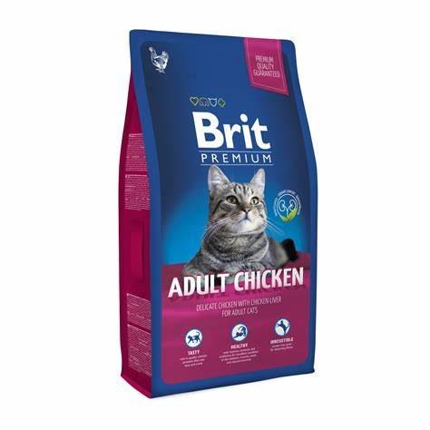 BRIT PREMIUM CAT ADULT CHICKEN 8 kg