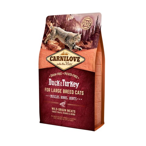 CARNILOVE CAT DUCK&TURKEY FOR LARGE BREED 6kg