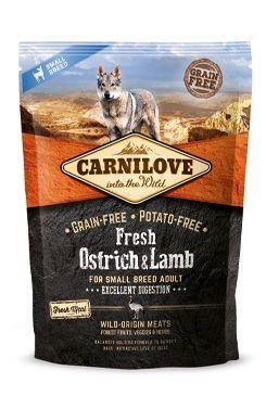 CARNILOVE FRESH OSTRICH & LAMB FOR SMALL BREED ADULT 1,5kg