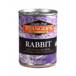 EVANGER'S Grain Free Królik dla Psa i Kota 362g