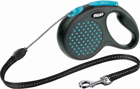 FLEXI SMYCZ Design, SZNUREK , M, 5m NIEBIESKA [FL-5628]