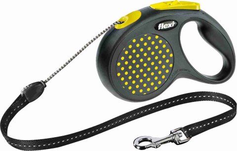 FLEXI SMYCZ Design, SZNUREK , M, 5m ŻÓŁTA [FL-5611]