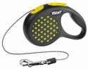 FLEXI SMYCZ Design, SZNUREK, Rozm. XS, 3m ŻÓŁTA [FL-5413]