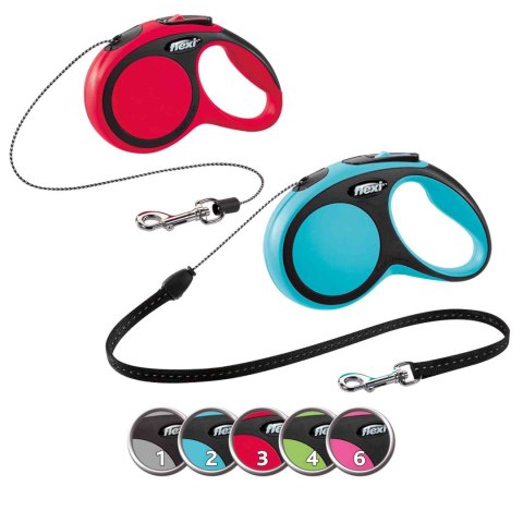 FLEXI SMYCZ New Comfort, SZNUREK 5m, Rozm. S, NIEBIESKA [FL-8803]