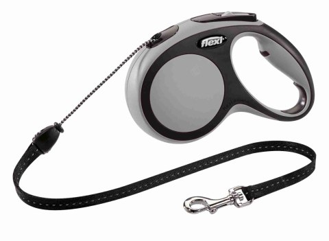 FLEXI SMYCZ New Comfort, SZNUREK/ M, 5 m, SZARA [FL-8933]