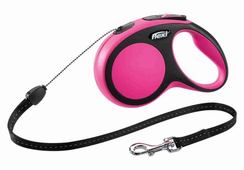FLEXI SMYCZ New Comfort, SZNUREK/ S, 8 m, RÓŻOWA [FL-9015]