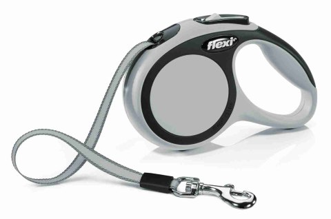 FLEXI SMYCZ New Comfort, TAŚMA/ XS, 3 m, SZARA [FL-8032]