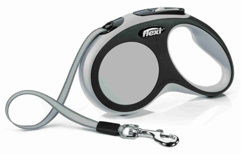 FLEXI SMYCZ New Comfort, TAŚMA/ S, 5 m, SZARA [FL-8131]