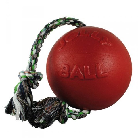 JOLLY PETS Piłka ze sznurem Czerwona 20cm WAGA !!!
