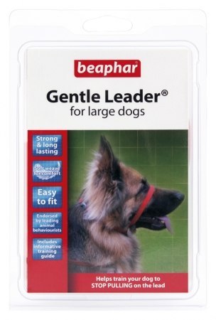 BEAPHAR GENTLE LEADER L obroża duża czerwona dla psów