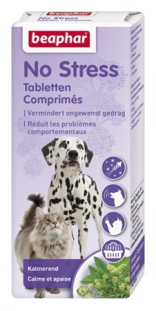 BEAPHAR NO STRESS 20 TABL. - tabletki redukujące stres