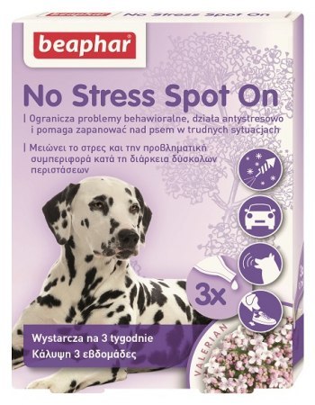 BEAPHAR NO STRESS SPOT ON DOG 0,7ML - 3 pipety dla psów