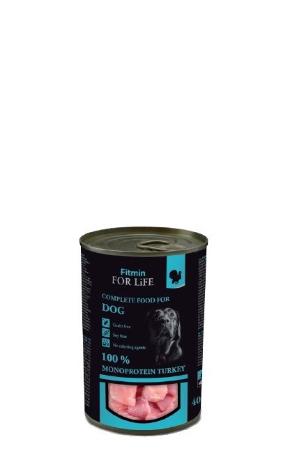FITMIN FFL Dog Konserwa Turkey 400g