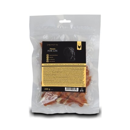 FITMIN FFL dog treat lollipop with calcium stick 200g