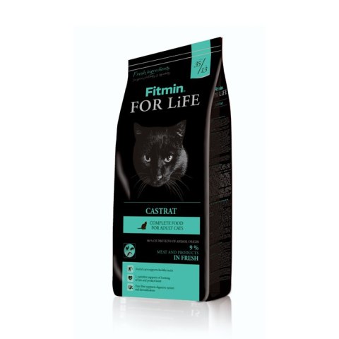 FITMIN cat For Life Castrate 1,8kg