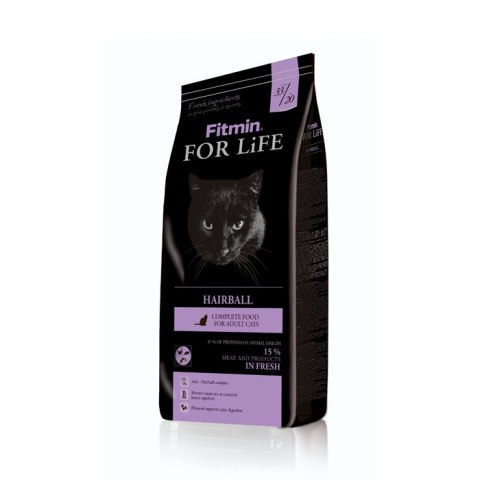 FITMIN cat For Life Hairball 1,8kg