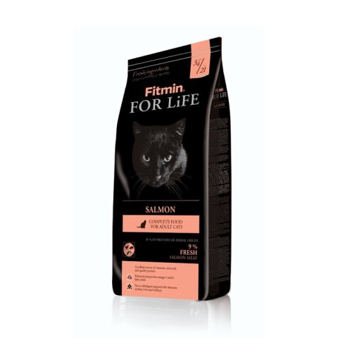 FITMIN cat For Life Salmon 0,4kg