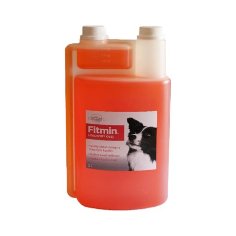 FITMIN dog olej z łososia 1 l