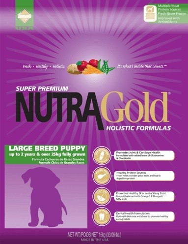NUTRA GOLD HOLISTIC Large Breed Puppy 15 kg
