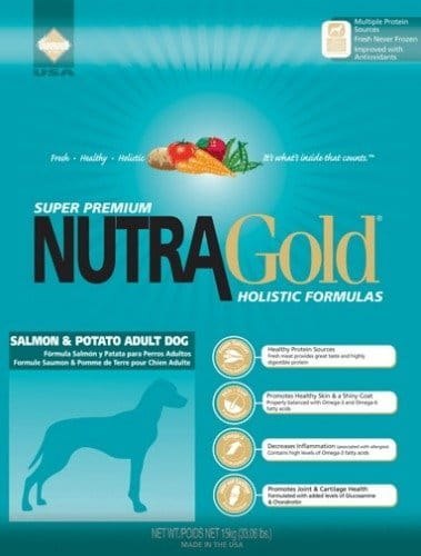 NUTRA GOLD HOLISTIC Salmon & Potato Adult Dog 3 kg