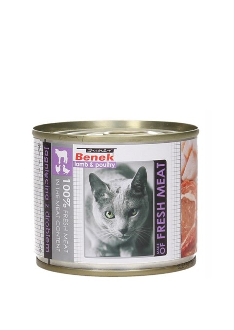 SUPER BENEK Meat jagnięcina z drobiem 195g