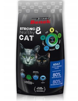 SUPER BENEK Sucha karma dla kotów Adult - 250g
