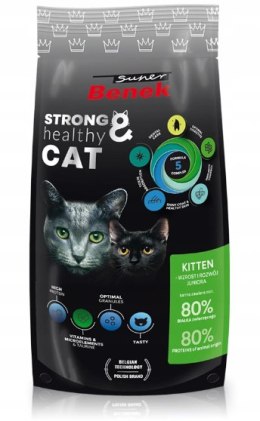 SUPER BENEK Sucha karma dla kotów Kitten - 250g