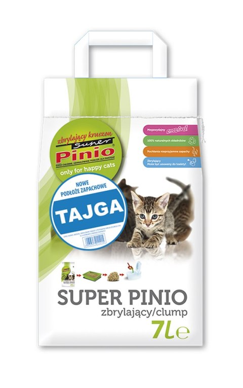 SUPER PINIO Zbrylający Kruszon Tajga 7l
