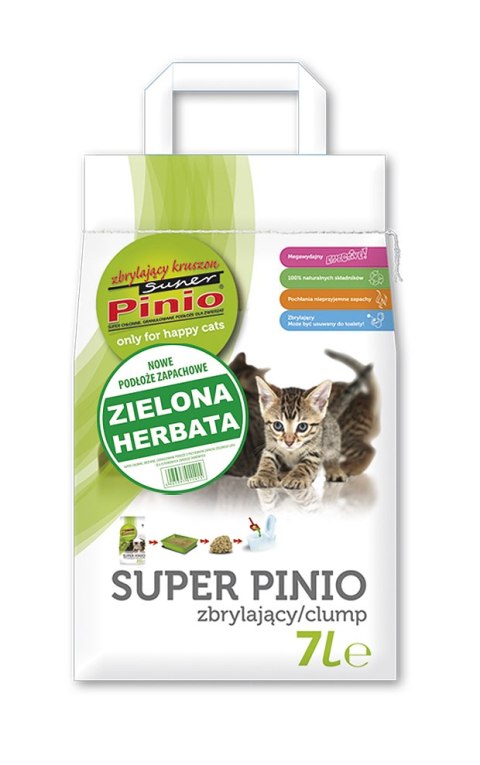 SUPER PINIO Zbrylający Kruszon Zielona Herbata 7l
