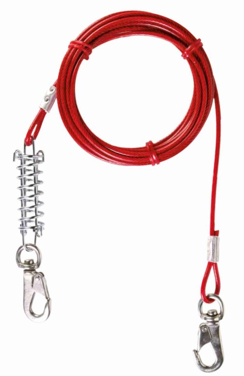 TRIXIE LINKA STALOWA Z AMORTYZATOREM 5m [TX-2291]