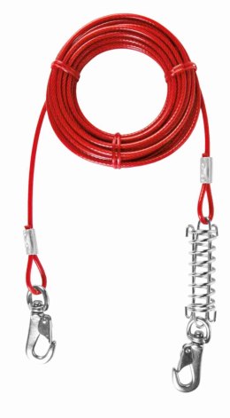 TRIXIE LINKA STALOWA Z AMORTYZATOREM 8m [TX-2292]