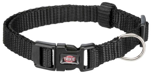 TRIXIE OBRÓŻA NYLON 22-35cm/10mm CZARNA [TX-201401]