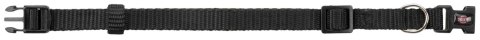 TRIXIE OBRÓŻA NYLON 22-35cm/10mm CZARNA [TX-201401]