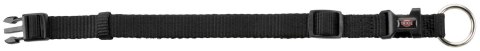 TRIXIE OBROŻA NYLON 30-45cm/15mm CZARNA [TX-201501]