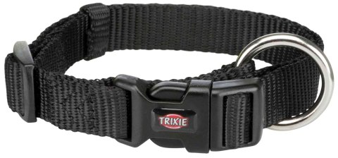 TRIXIE OBROŻA NYLON 40-65cm/25mm CZARNA [TX-201701]