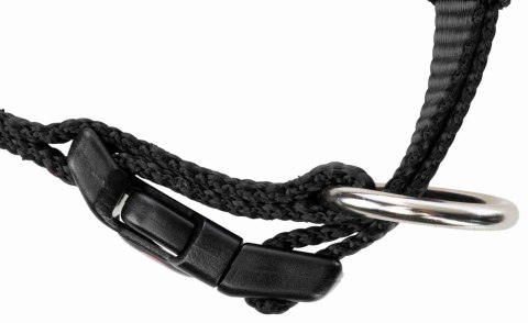 TRIXIE OBROŻA NYLON 40-65cm/25mm CZARNA [TX-201701]