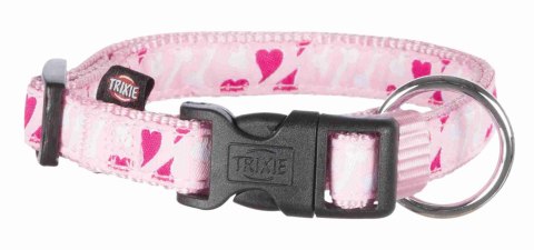 TRIXIE OBROŻA Rose Heart (XS-S) 22-35cm/15mm RÓŻ [TX-15948]