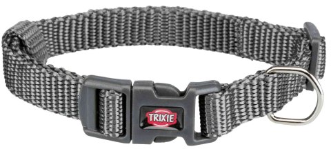 TRIXIE Obroża Premium, XS-S: 22-35 cm/10 mm, grafit [TX-201416]