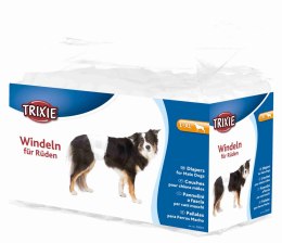 TRIXIE Pieluchy dla psów, L-XL: 60-80 cm, 12 szt/opak [TX-23643]